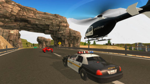警车飞行模拟手游v1.02 安卓版(1)