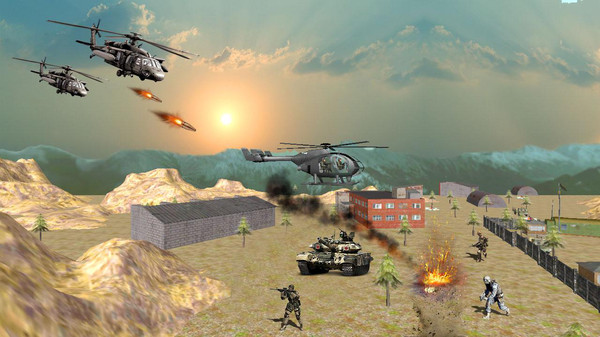 模拟武装直升机游戏破解版v1.0 安卓版(2)