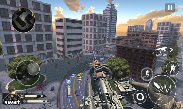 城市狙击手3d内购破解版(traffic sniper shooter)v1.2 安卓版(2)