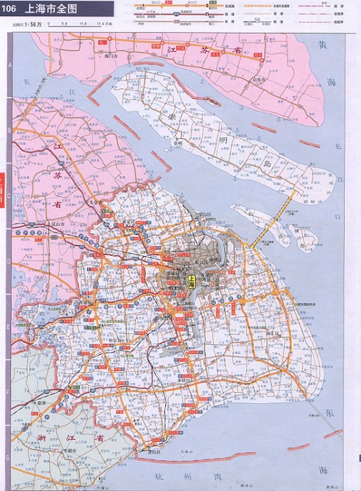 上海交通地图最新版