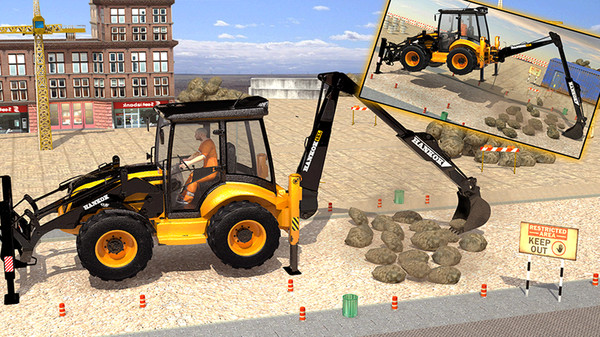 挖掘机模拟驾驶游戏