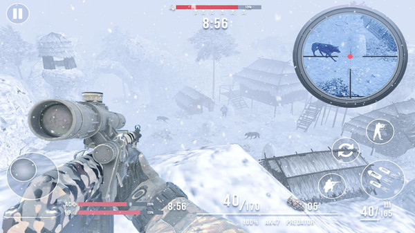 前线战场冬季狙击手破解版v1.2.2 安卓版(2)