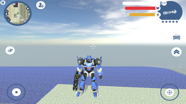 超级跑车机器人游戏无限钻石版v1.0 安卓版(1)