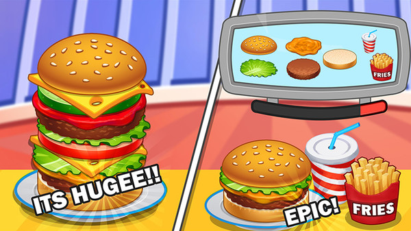 疯狂的汉堡快餐店游戏(3)