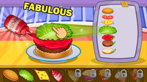疯狂的汉堡快餐店游戏v1.0 安卓版(4)