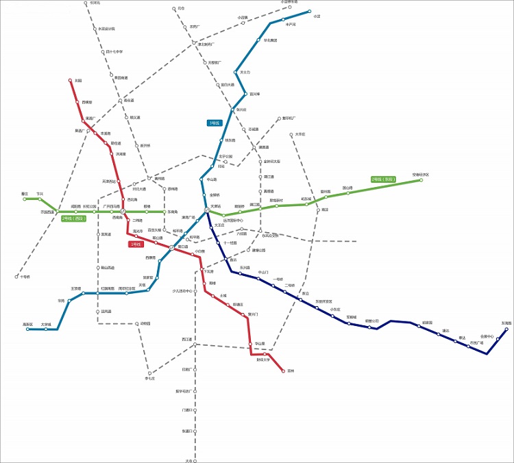 天津地铁图高清版