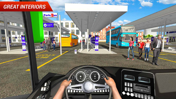 世界巴士驾驶模拟器无限金币破解版v3.7 安卓版(2)