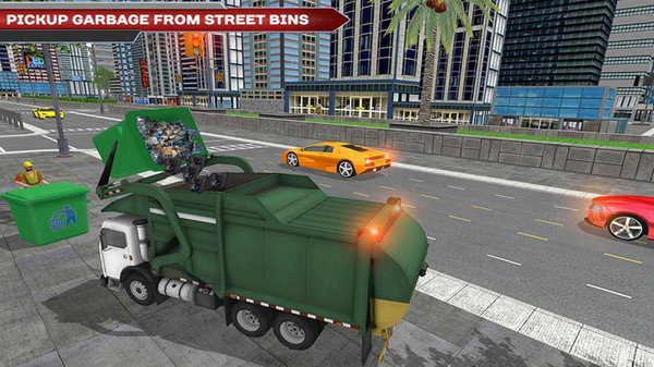 垃圾车模拟器无限货币版v12 安卓无限金币版(1)