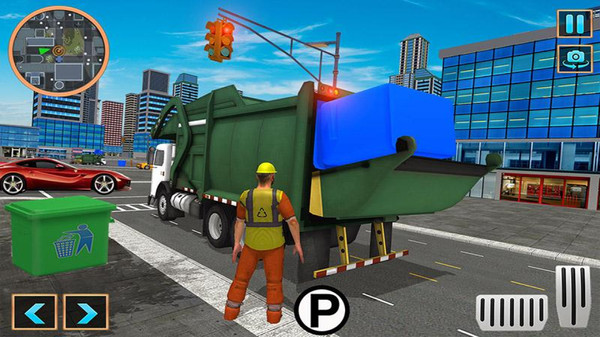 垃圾车模拟器2015手机版v2.1 安卓版(1)