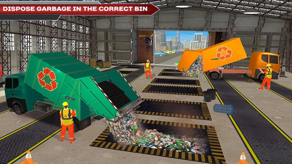 垃圾车模拟器2015游戏