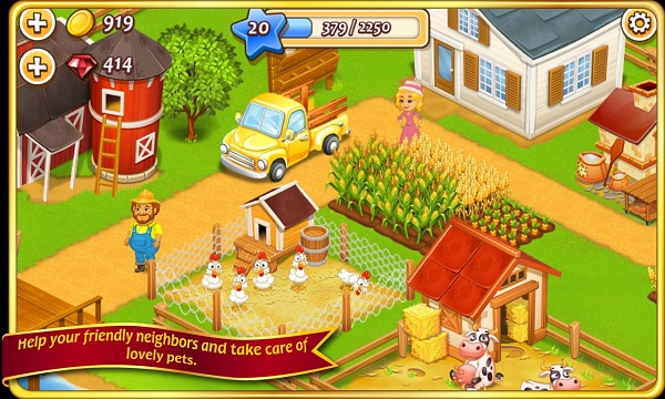 农场小镇幸福城市游戏
