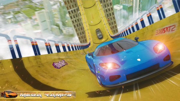 巨型坡道赛车特技游戏下载