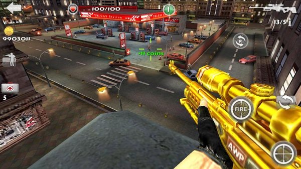 狙击杀手3d最新版本v1.2.5 安卓版(1)
