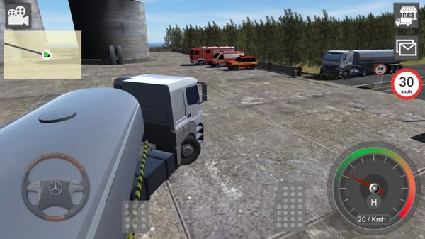 奔驰卡车模拟器手机版(3)