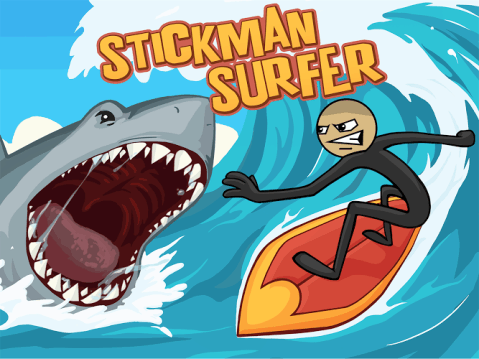 火柴人冲浪内购破解版(stickman surfer)v1.0 安卓版(1)
