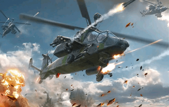 武装直升机大作战游戏(1)