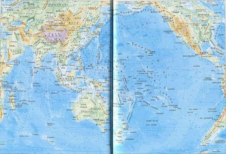 印度洋地图高清全图