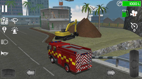 城市消防车无限金币版(1)