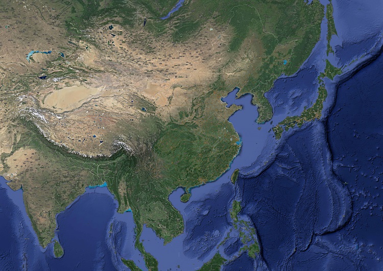 中国卫星地图全图高清版大图(1)