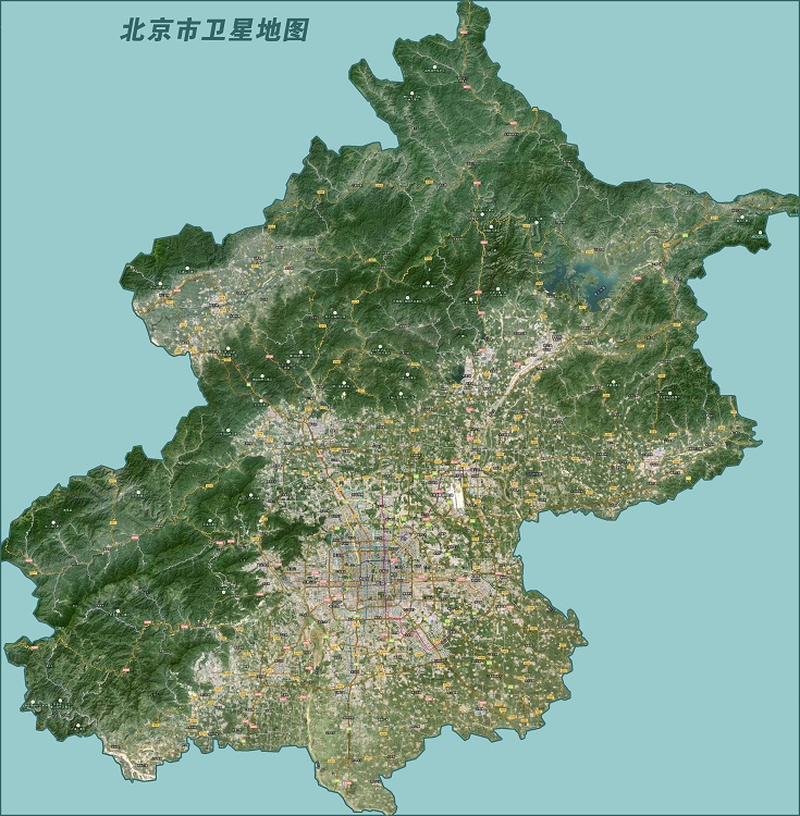 北京市卫星地图最新版