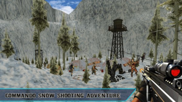 雪军狙击手射击战争游戏