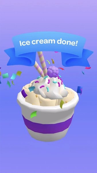 趣味冰淇淋卷游戏