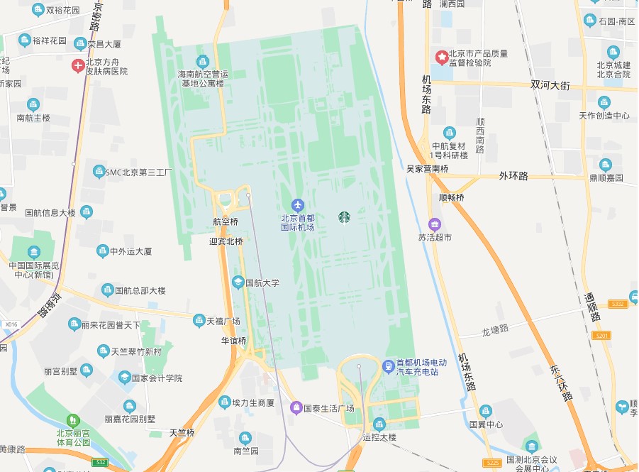 首都机场高清地图pc版(1)