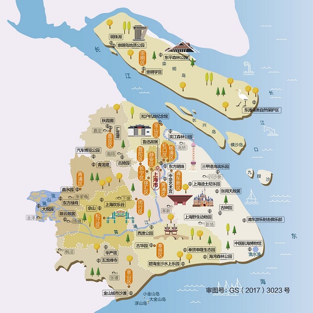 上海地图全新版