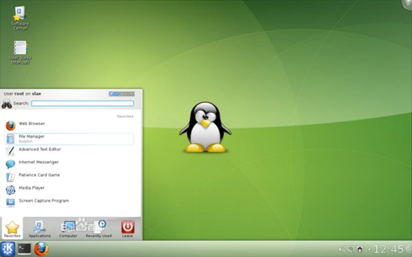 slax linux软件