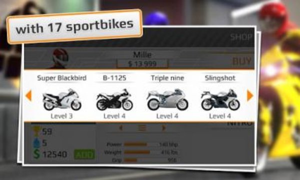 短程高速赛车摩托车版v1.0 安卓版(3)