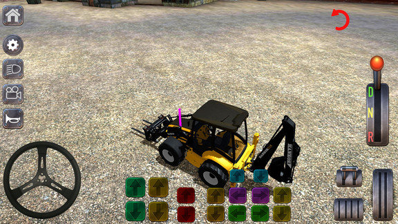 挖掘机驾驶模拟游戏(1)