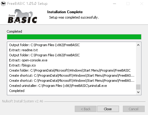basic语言编译器free basicv1.05.0 官方版(1)