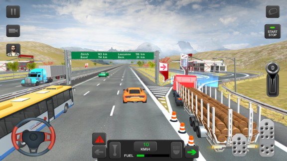 欧洲重型卡车驾驶模拟器v1.5 安卓最新版(2)
