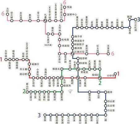 重庆地铁线路图电子版