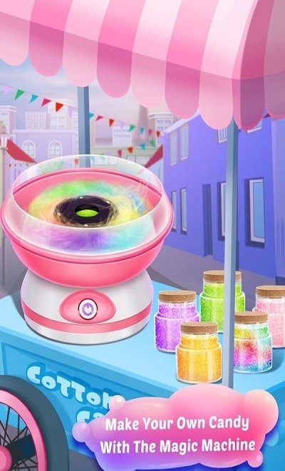 棉花糖甜品店游戏
