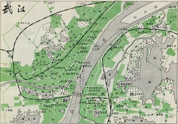 武汉地图高清版(2)