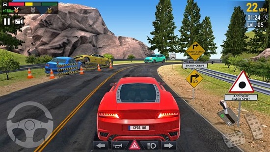 汽车停车处驾驶学校游戏(3)
