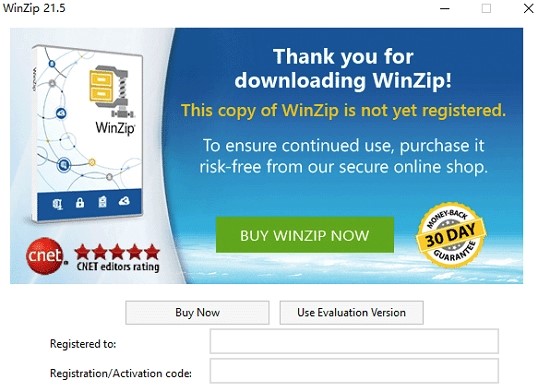 winzip 21pro中文版v21.5.12480 官方版(1)