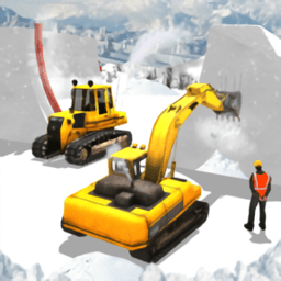 雪山挖掘机模拟器手机版