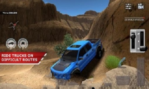 越野模拟沙漠游戏