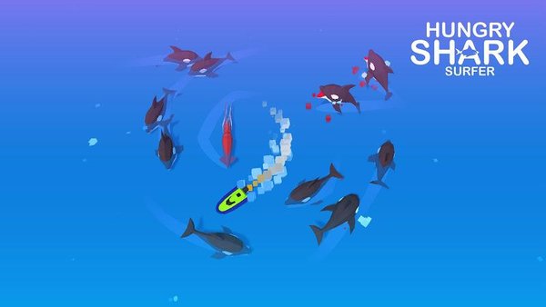 冲浪者躲避鲨鱼手机版v1.0.1 安卓版(3)