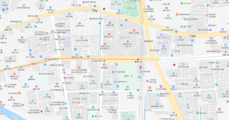 广州番禺地图全图高清版