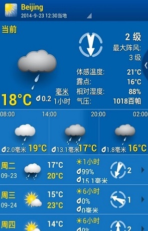 专业天气预报中文版(weatherpro)v4.8.2 安卓版(2)
