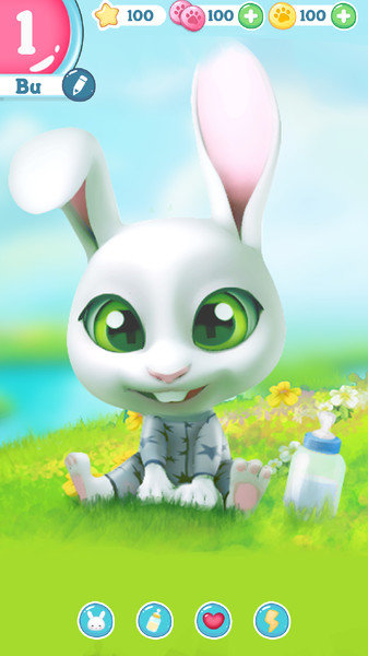 小兔子虚拟宠物无限金币版v1.03 安卓版(3)