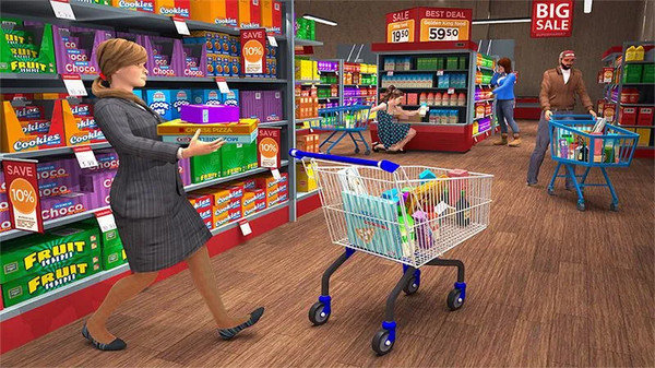 超市购物模拟内购破解版v2.3 安卓版(1)