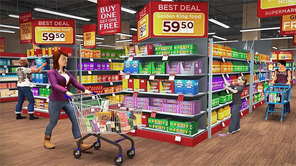 超市购物模拟中文版