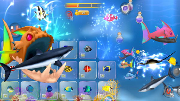 大鱼吃小鱼3d版手机版v1.0.6 安卓鲨鱼版(3)