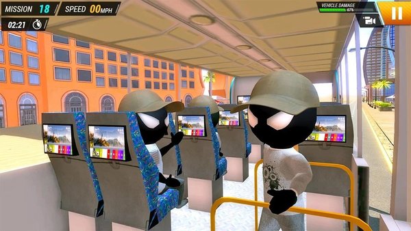火柴人巴士驾驶模拟器游戏(1)