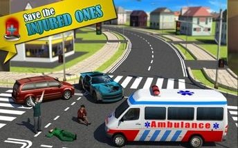 救护车救援模拟最新版(2)