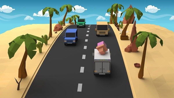 疯狂的汽车道路游戏v1.0 安卓版(2)